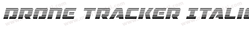 Drone Tracker Italic Italic字体转换